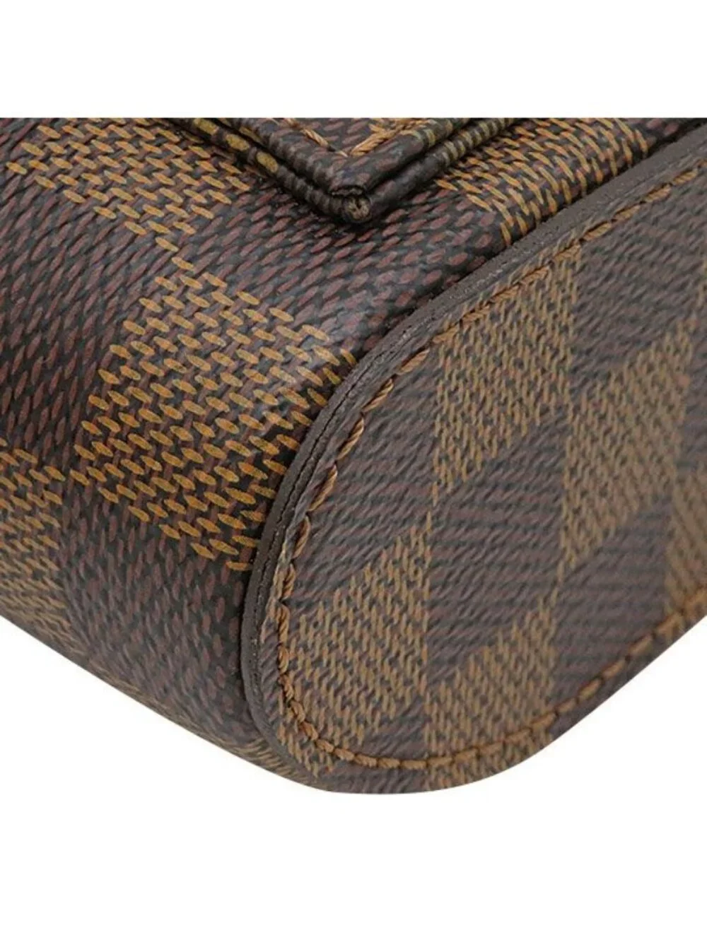 Louis Vuitton Belt Bag Damier Geronimos Canvas Ebene Gold
